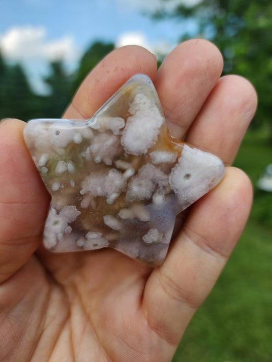 HQ Flower Agate Star