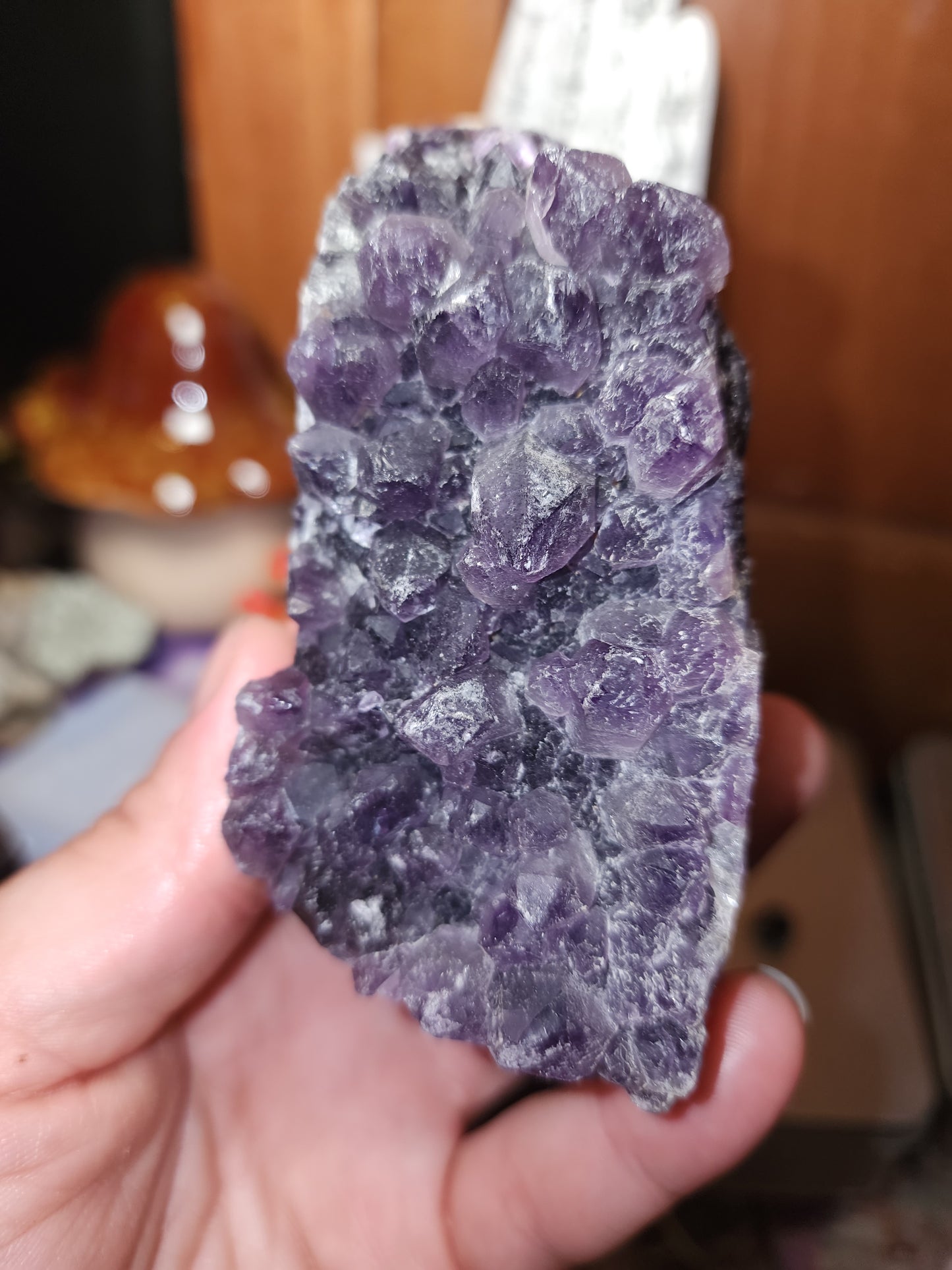 Purple Fluorite Raw Cluster