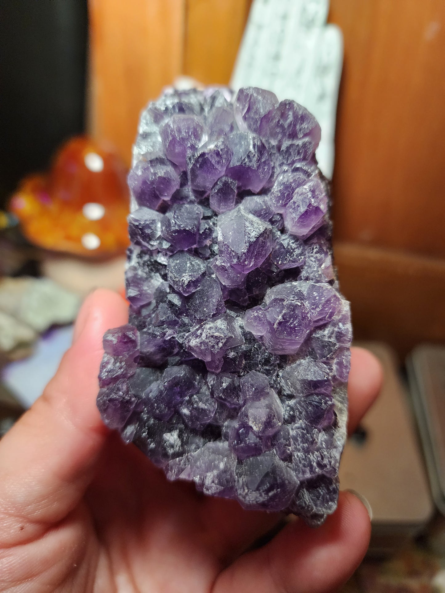 Purple Fluorite Raw Cluster