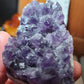 Purple Fluorite Raw Cluster