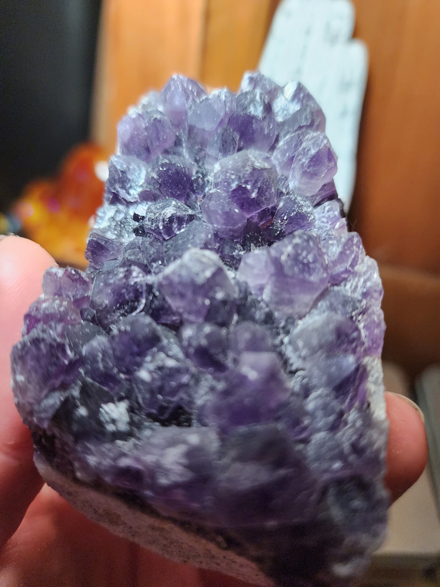 Purple Fluorite Raw Cluster