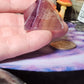Purple/Yellow Fluorite Pyramid