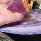 Purple/Yellow Fluorite Pyramid