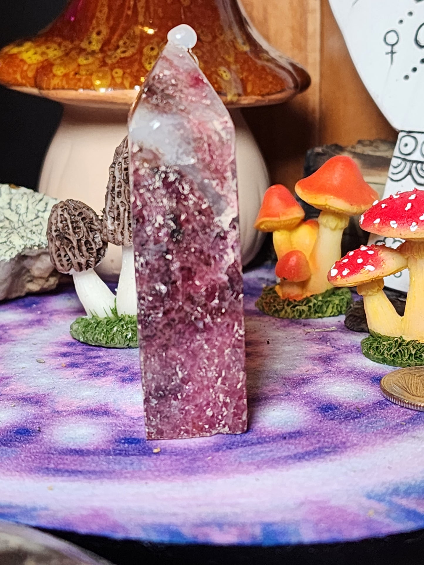 HQ Rhodonite Tower