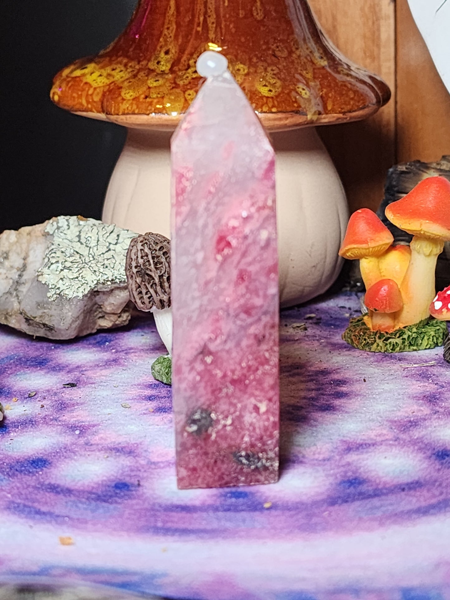 HQ Rhodonite Tower