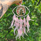 Rose Quartz & Clear Quartz Dream Catcher