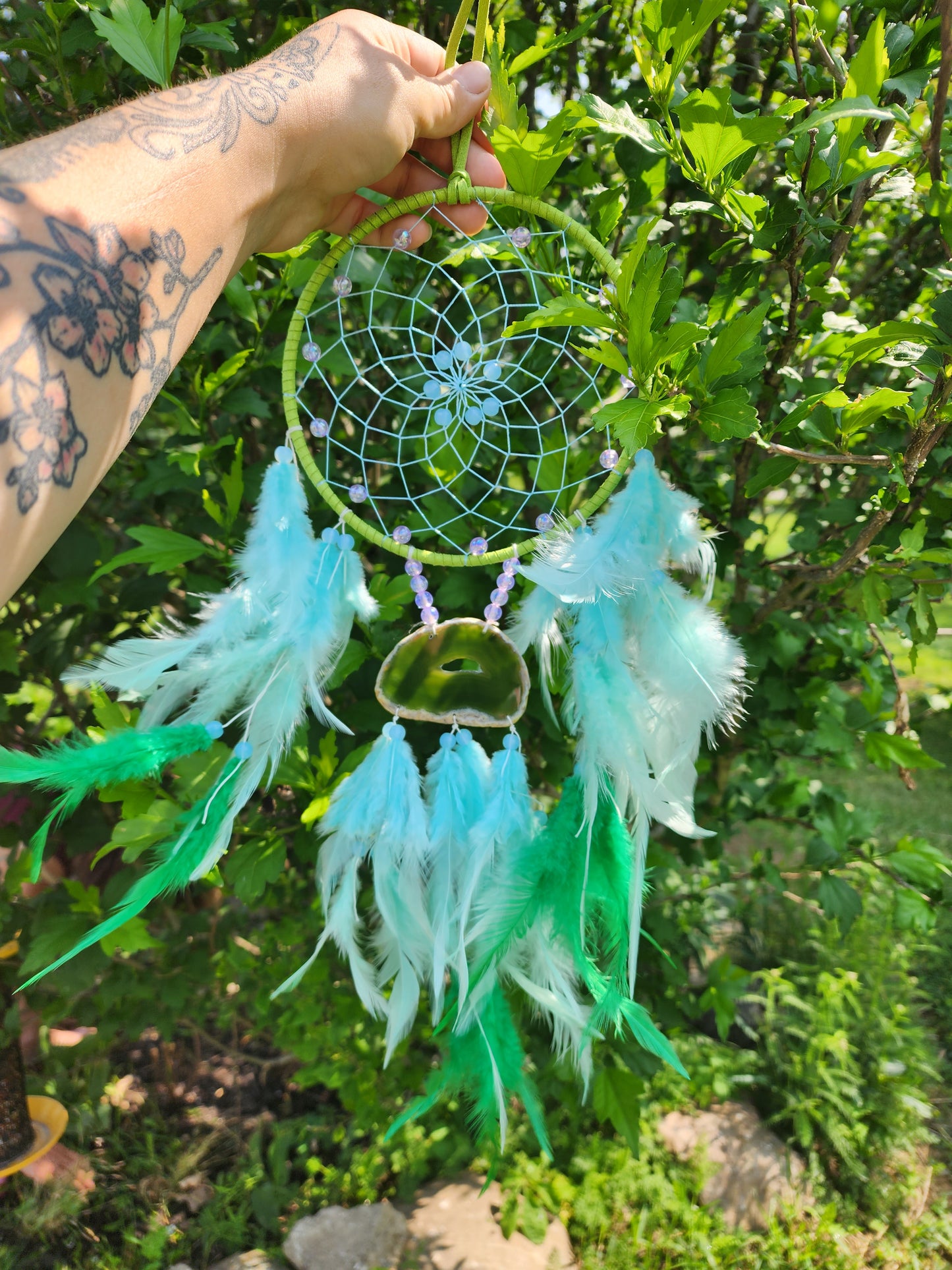 Agate Dream Catcher