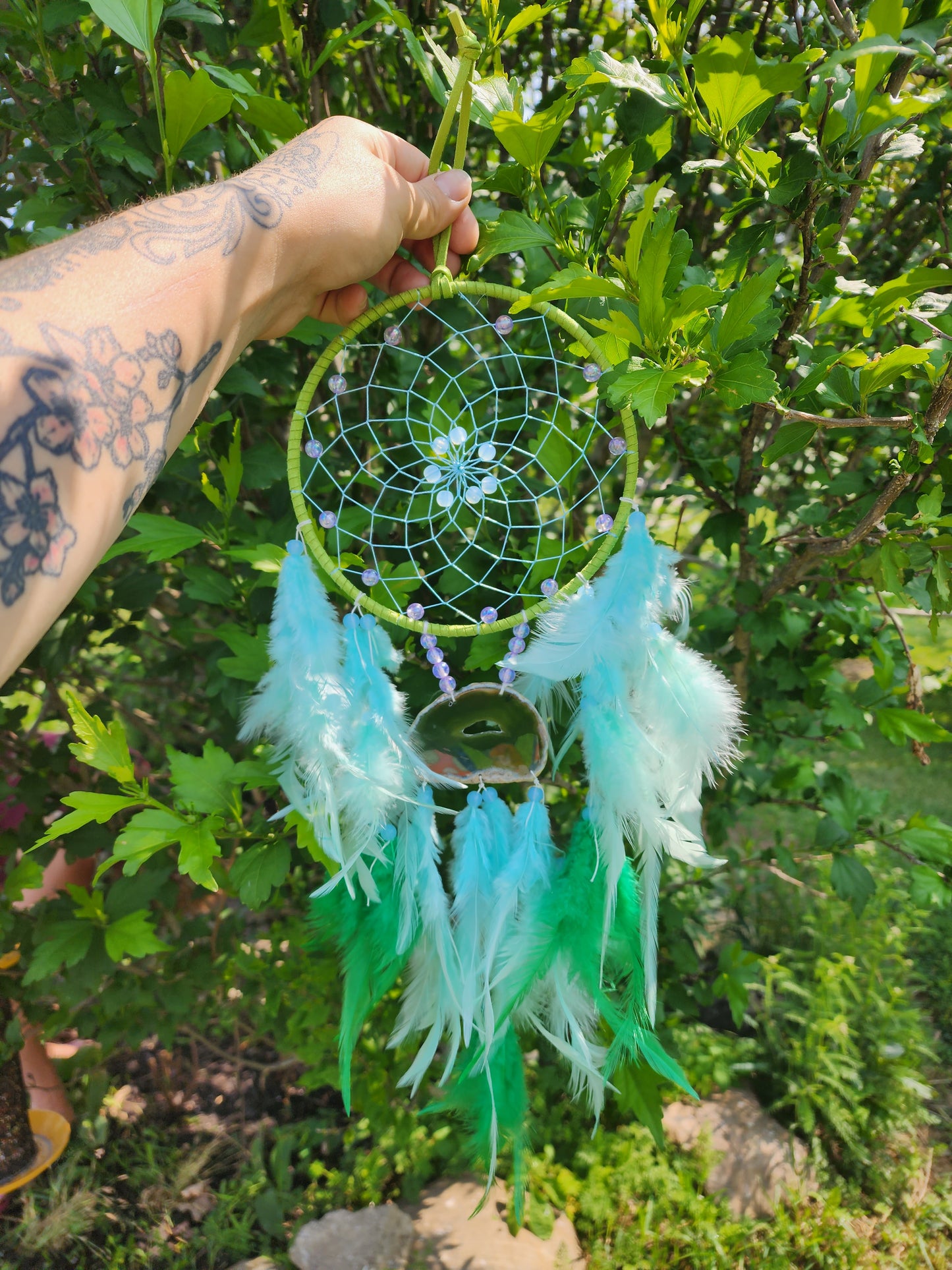 Agate Dream Catcher