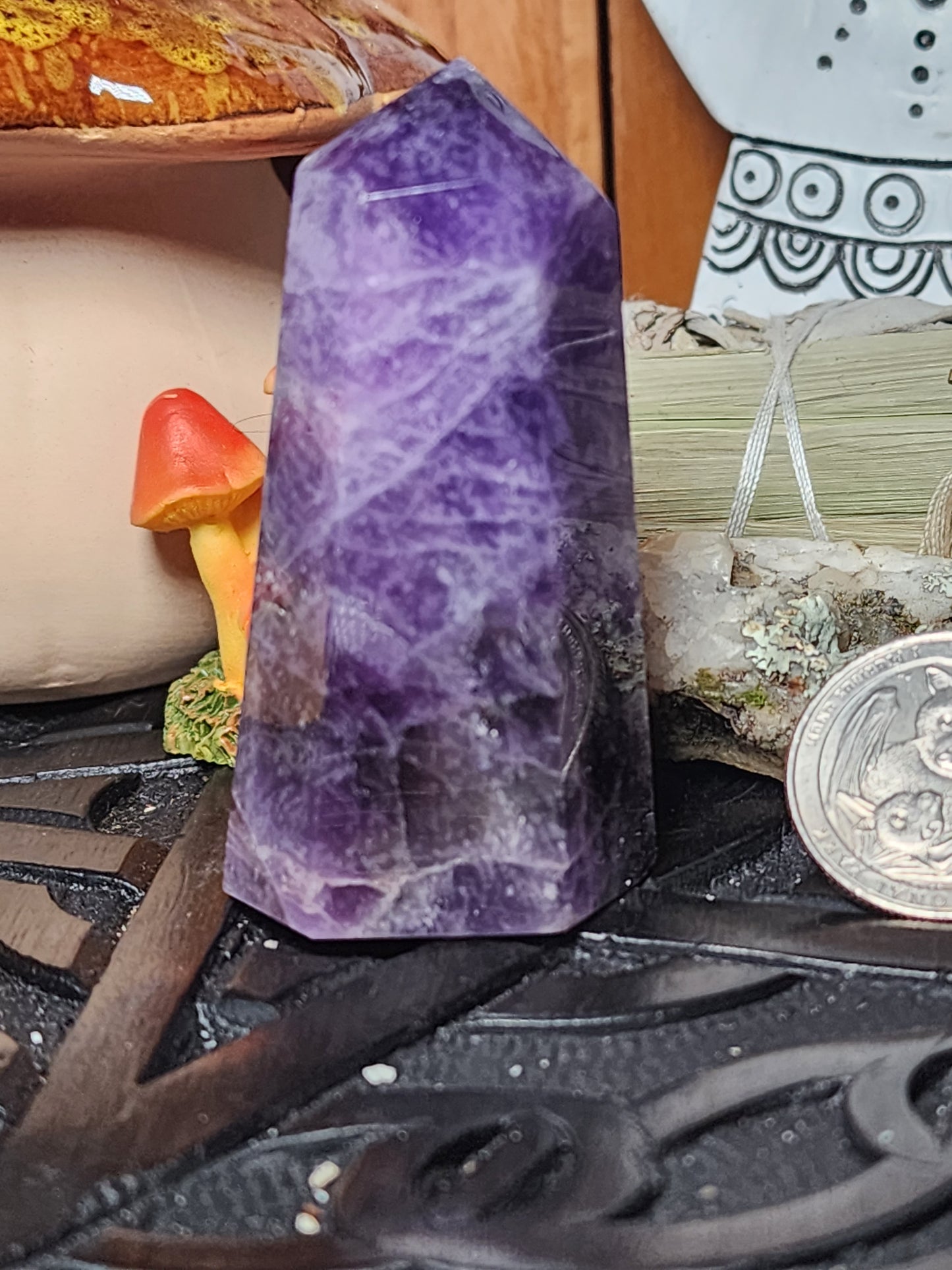 Smokey Amethyst Tower