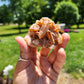 Tangerine Quartz Cluster