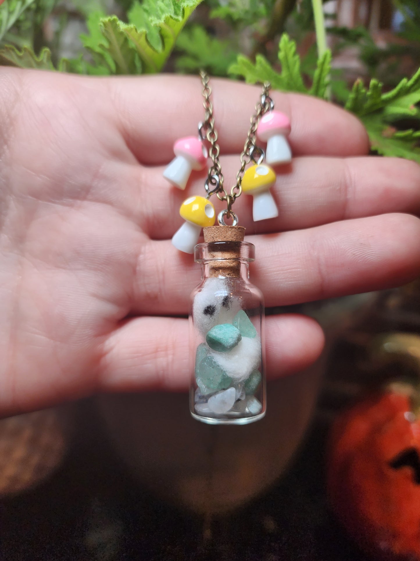 Trixty Fae- Ghost Buddy Necklace