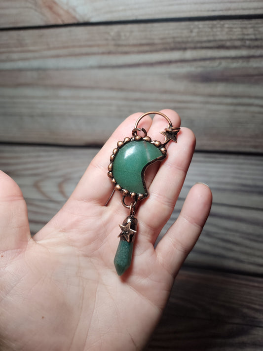 Prosperity Pendant (green aventurine)