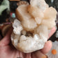 Green Apophylite & Peach Stillbite Cluster