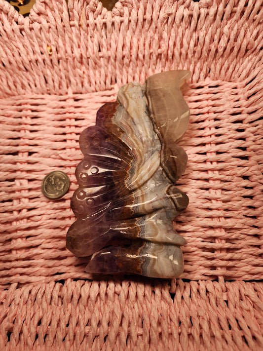 Amethyst LACE AGATE Fairy