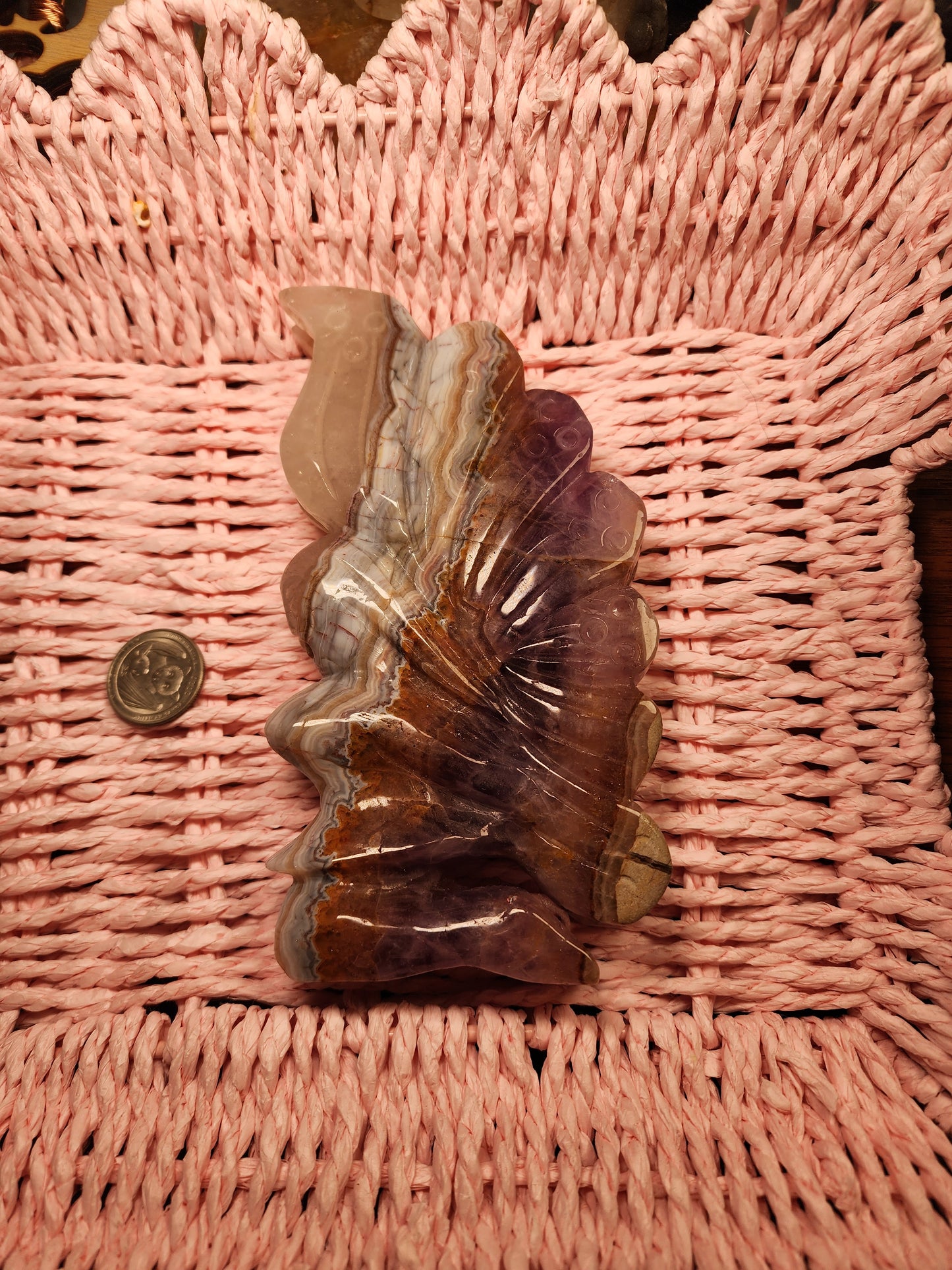 Amethyst LACE AGATE Fairy