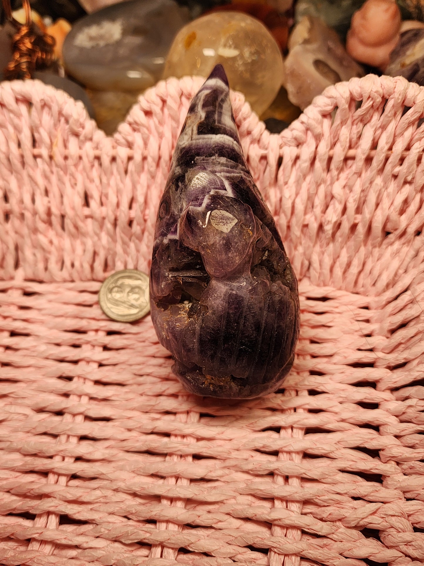 Amethyst Druzy Gnome
