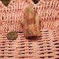 Pink Opal Cluster Carving