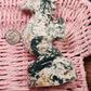 Moss Agate Druzy Seahorse
