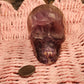 Purple Fluorite Large Skull