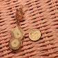 Rose Quartz & Quartz Double Eye Pendant