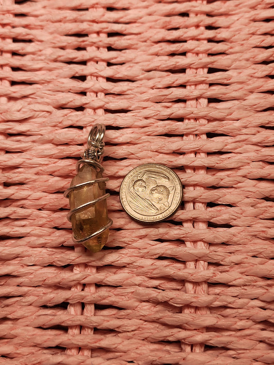 Natural Citrine Pendant