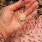 Amethyst & Quartz Eye Pendant