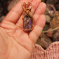 Charoite Heart Pendant