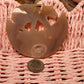Agate Bear On A Moon Carving with druzy