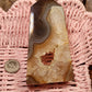 Agate Tower with Portal Druzy & Banding