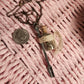 Moldavite Ritual Jar Necklace