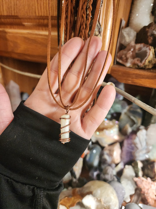 Light Pink Tourmaline Necklace