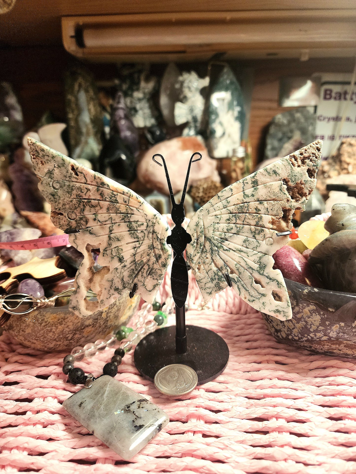 Tree Agate Butterfly Wings