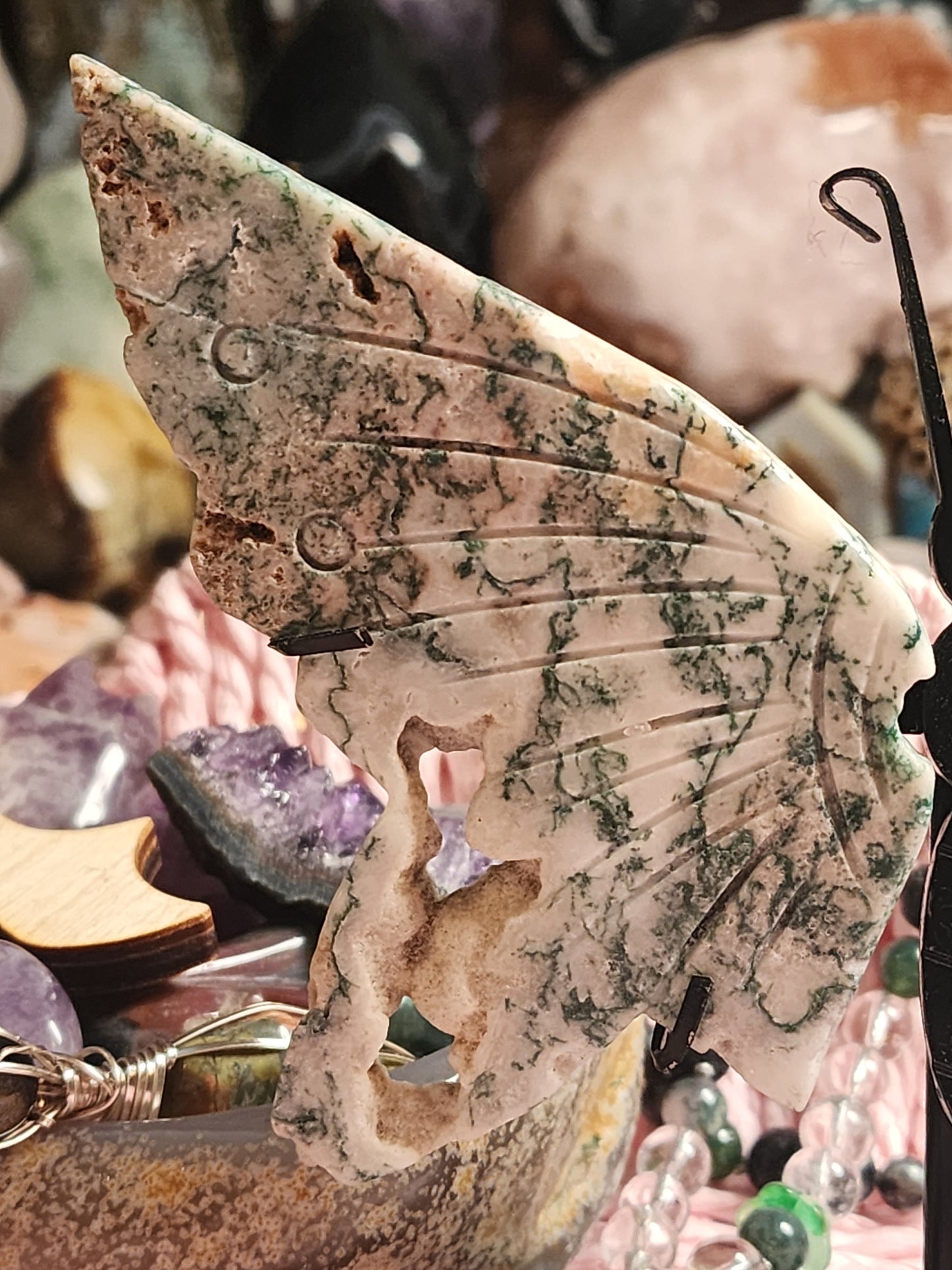 Tree Agate Butterfly Wings