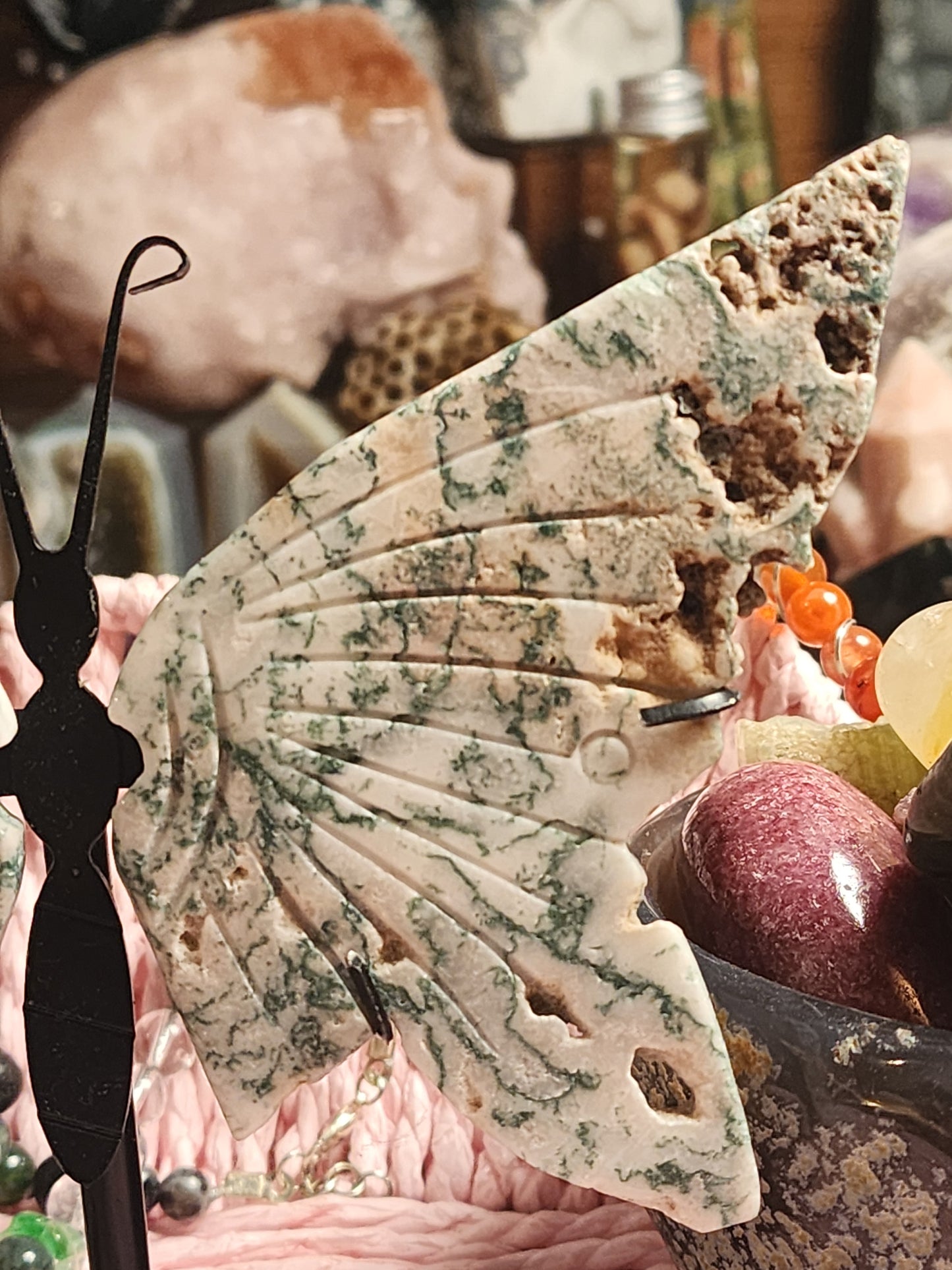 Tree Agate Butterfly Wings