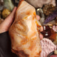 Carnelian Large Banded Flame