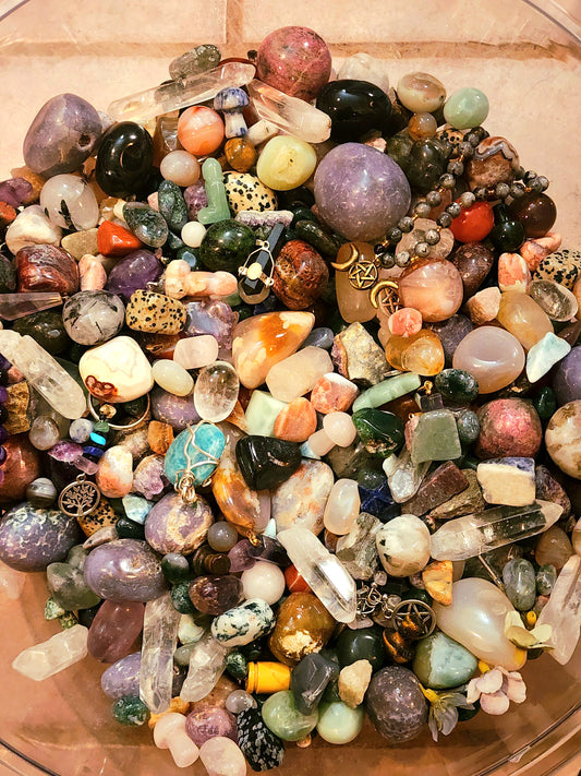 B- UPDATED- Batty for Crystals & Metaphysical Crystal Confetti Scoop!