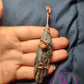 Black Kyanite & Mookite Witches Broom Pendants