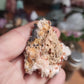 Vanadanite on Peach Stillbite