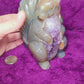 Agate/Amethyst Druzy Squirrel