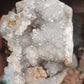 Apophylite & Quartz on Chalcedony