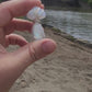 Flashy Moonstone Mushroom Pendant