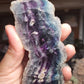 Rainbow Fluorite Slab