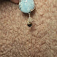 Blue Calcite, Rose Quartz & Tigers Eye Self Love Dangle Pendant