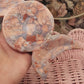 Cotton Candy Druzy Triple Moon Bowl Dish