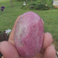 HQ rhodonite Palmstone with Quartz