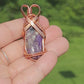 Charoite Heart Pendant