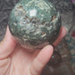 Orbicular Ocean Jasper Druzy Sphere