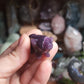 Purple Fluorite Pig