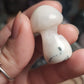 Druzy Moss Agate Mushroom- u choose