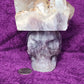 Smokey Amethyst Skull Cluster Large